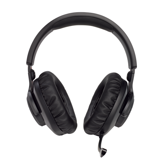 JBL Free WFH Wireless - Black - Wireless over-ear headset with detachable mic - Front